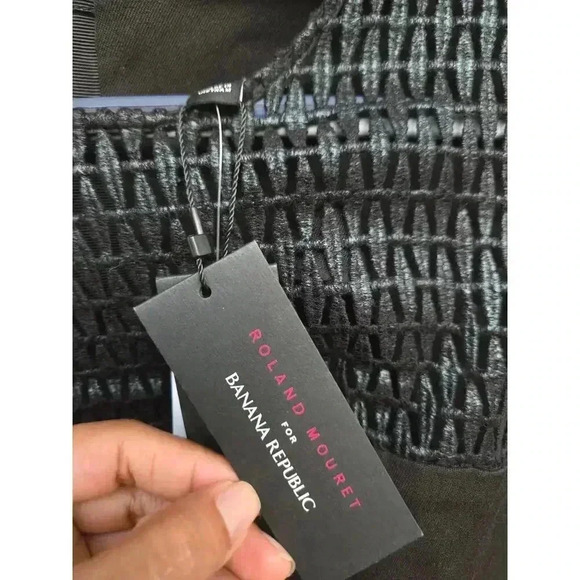 Roland Mouret Collection  for Banana Republic Lace Yoke Dress Size 2 - Picture 3 of 5